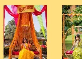Circular Marigold Swing - Udaipur Hotel, Villa & Resort