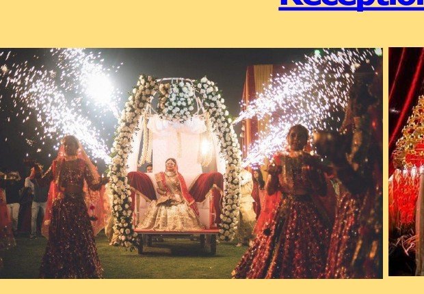 Floral Chariot Entry Moment - Udaipur Hotel, Villa & Resort